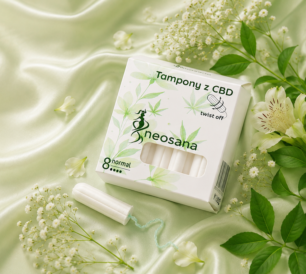 Tampony z CBD Neosana